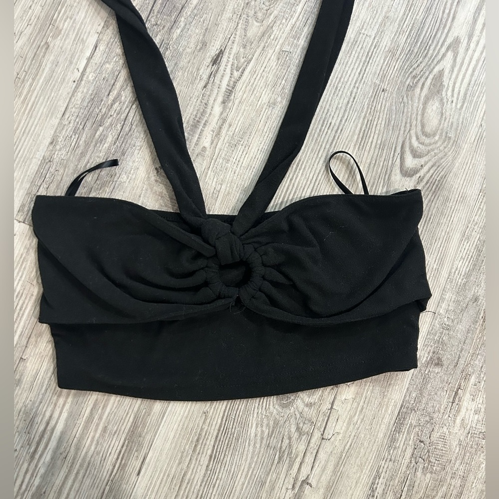 Shein Tube Tie neck halter
